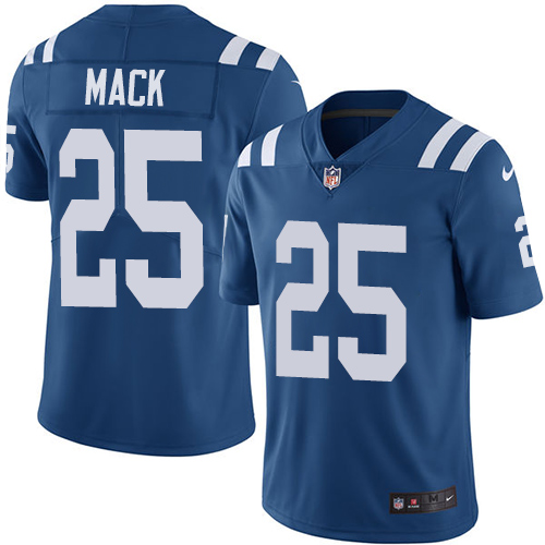 Indianapolis Colts #25 Marlon Mack Royal Blue Vapor Untouchable Limited Stitched Jersey - Zenithce