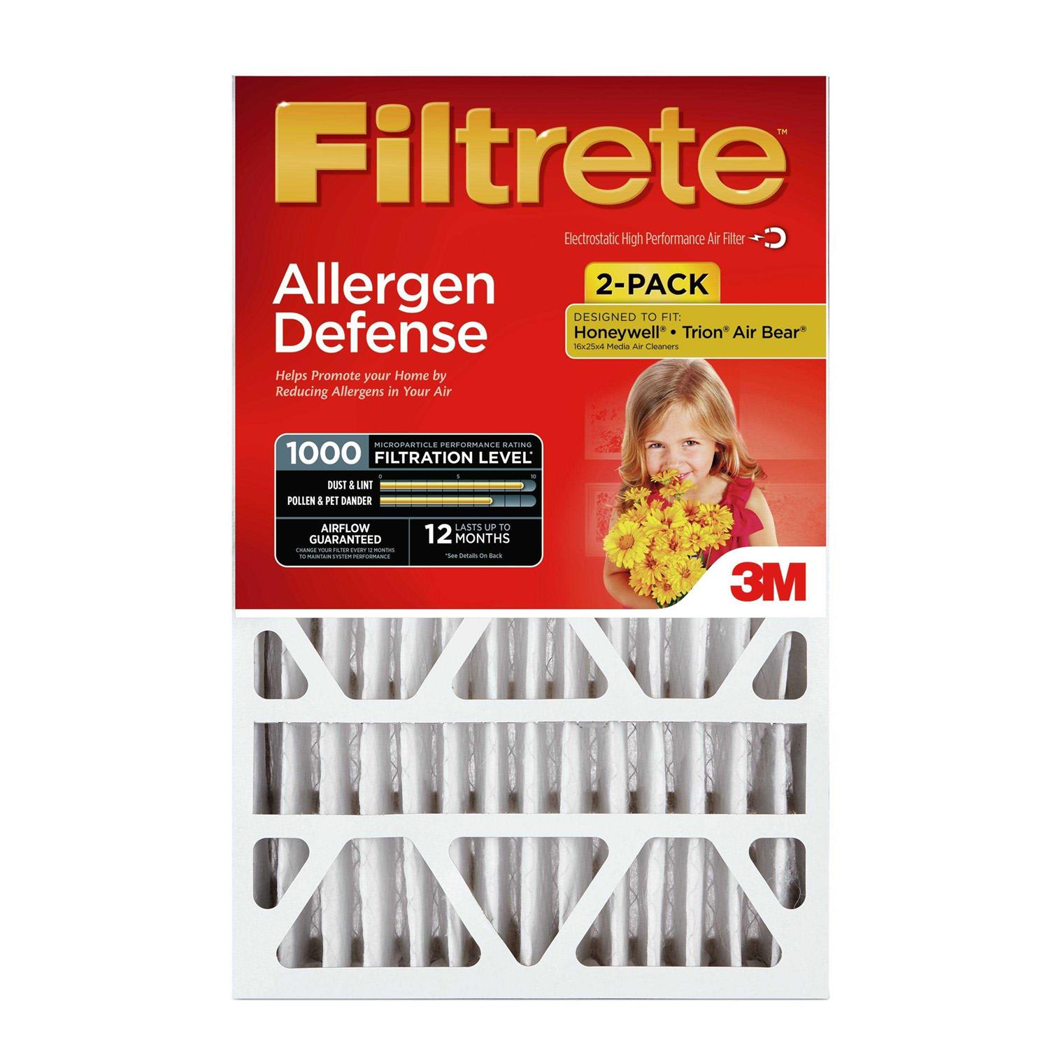 Filtrete Allergen Defense Pleated Air Filter - Zenithce
