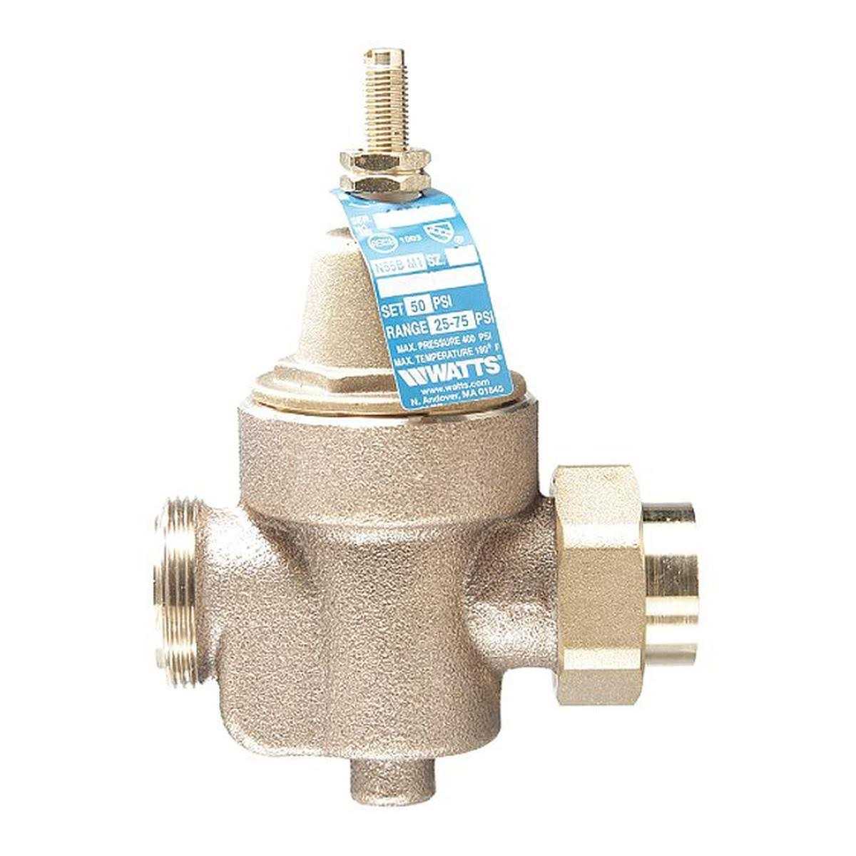 Watts 1 LF009M2-QT-S Reduced Pressure Zone Backflow Preventer - Zenithce