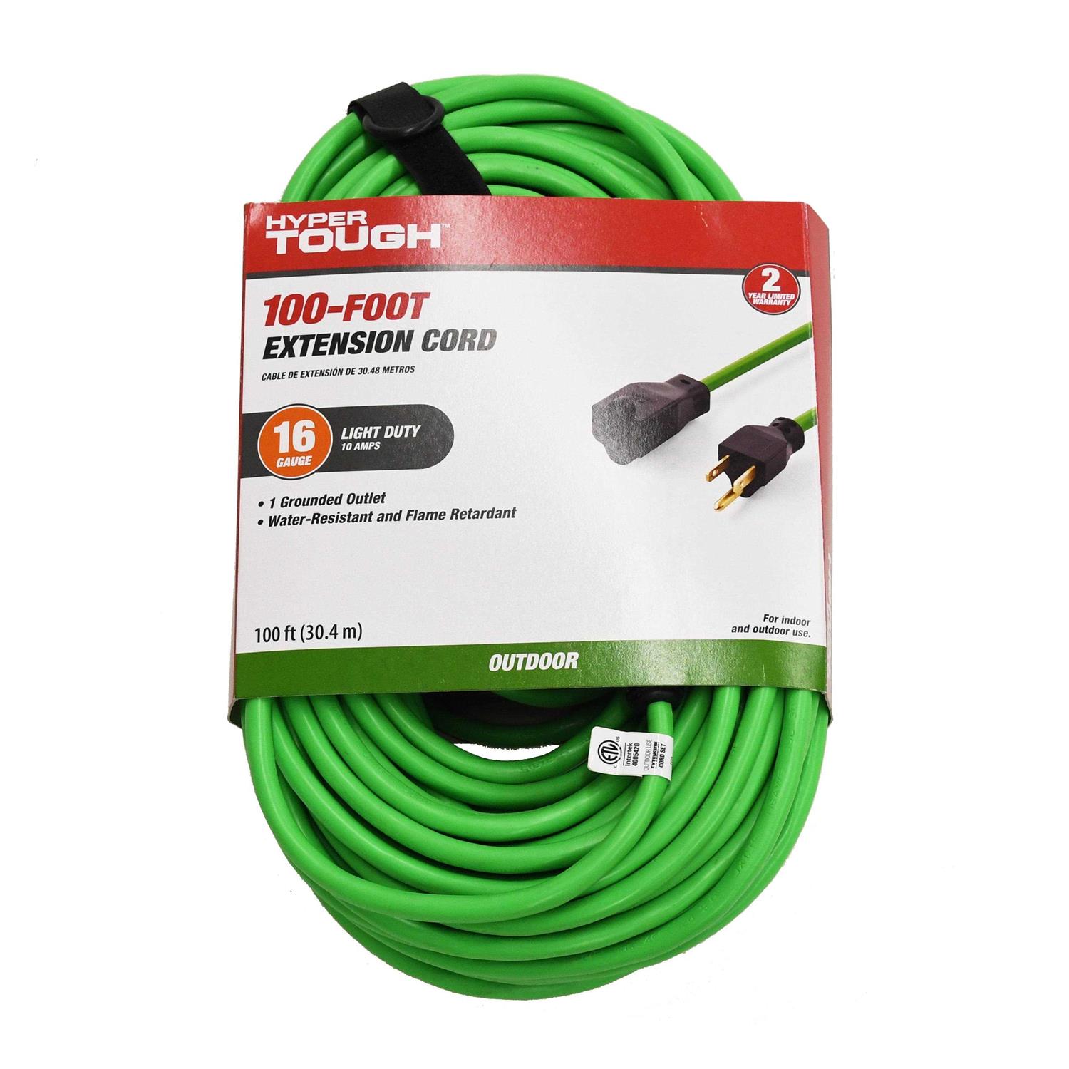 Hyper Tough 16/3 Outdoor Extension Cord - Zenithce