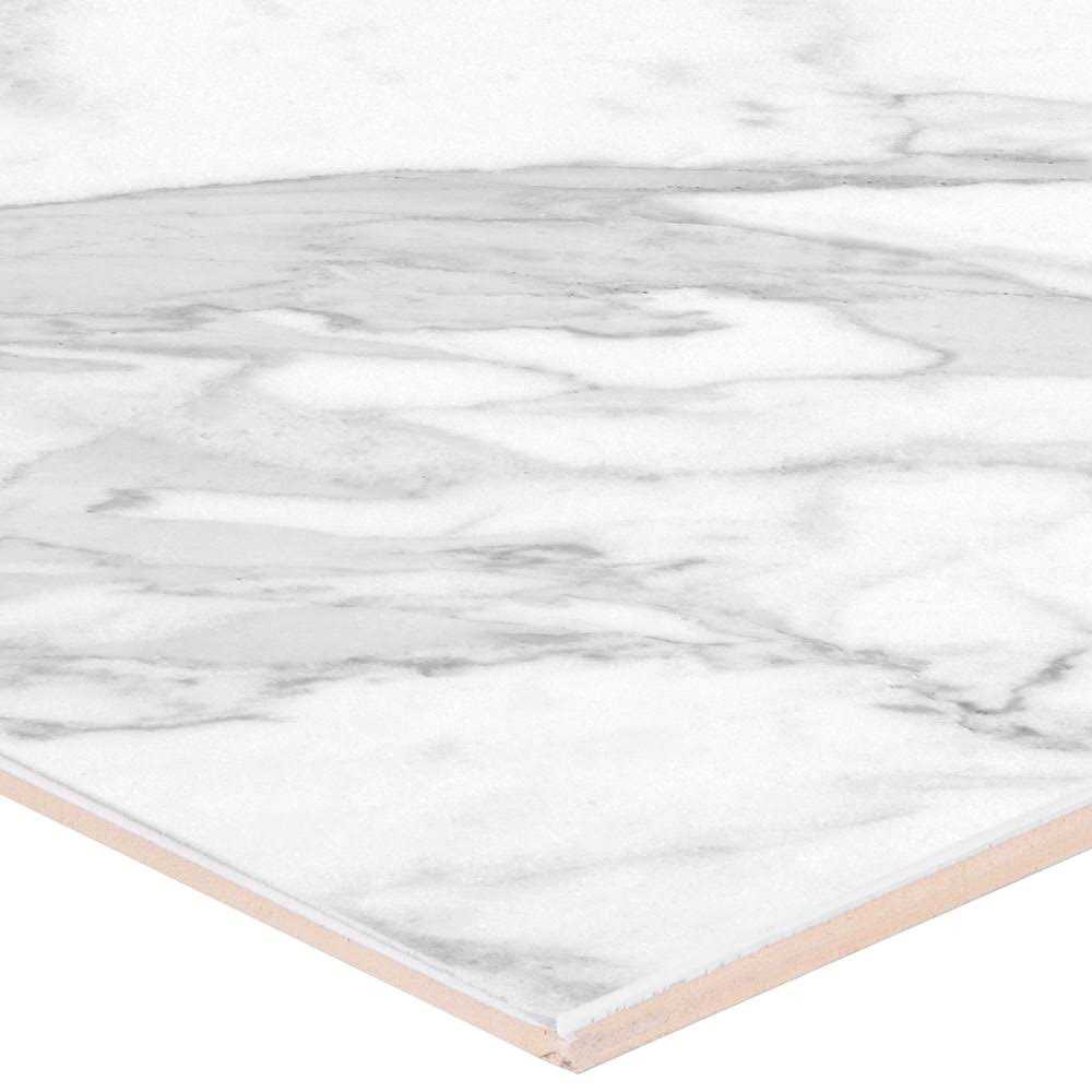 Satori Regent Carrara Nevoso Hexagon 8-in x 10-in Matte Porcelain Floor and Wall Tile Marble 1001-0260-0 - Zenithce