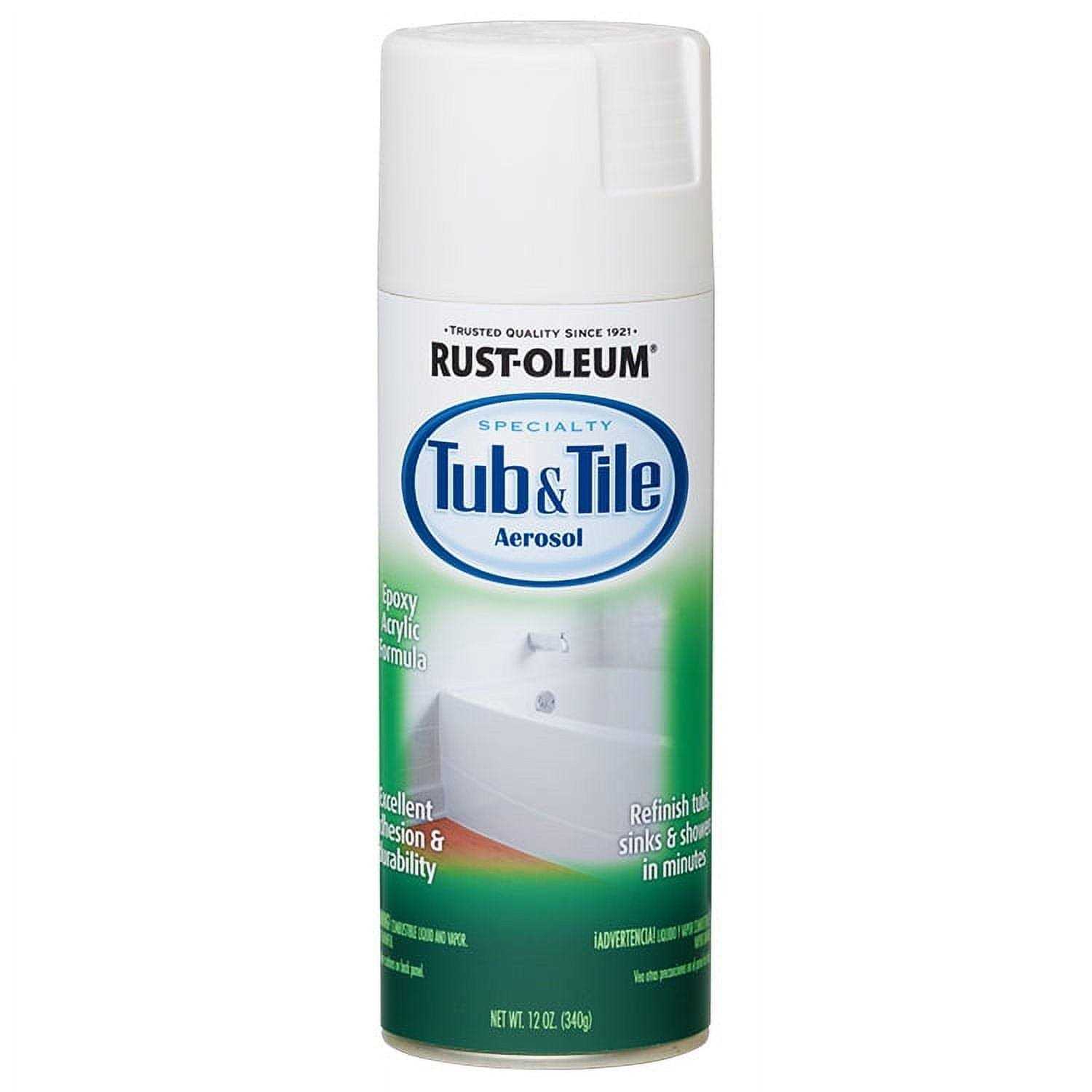 Rust-Oleum 280882 Specialty Tub and Tile Spray Paint - Zenithce