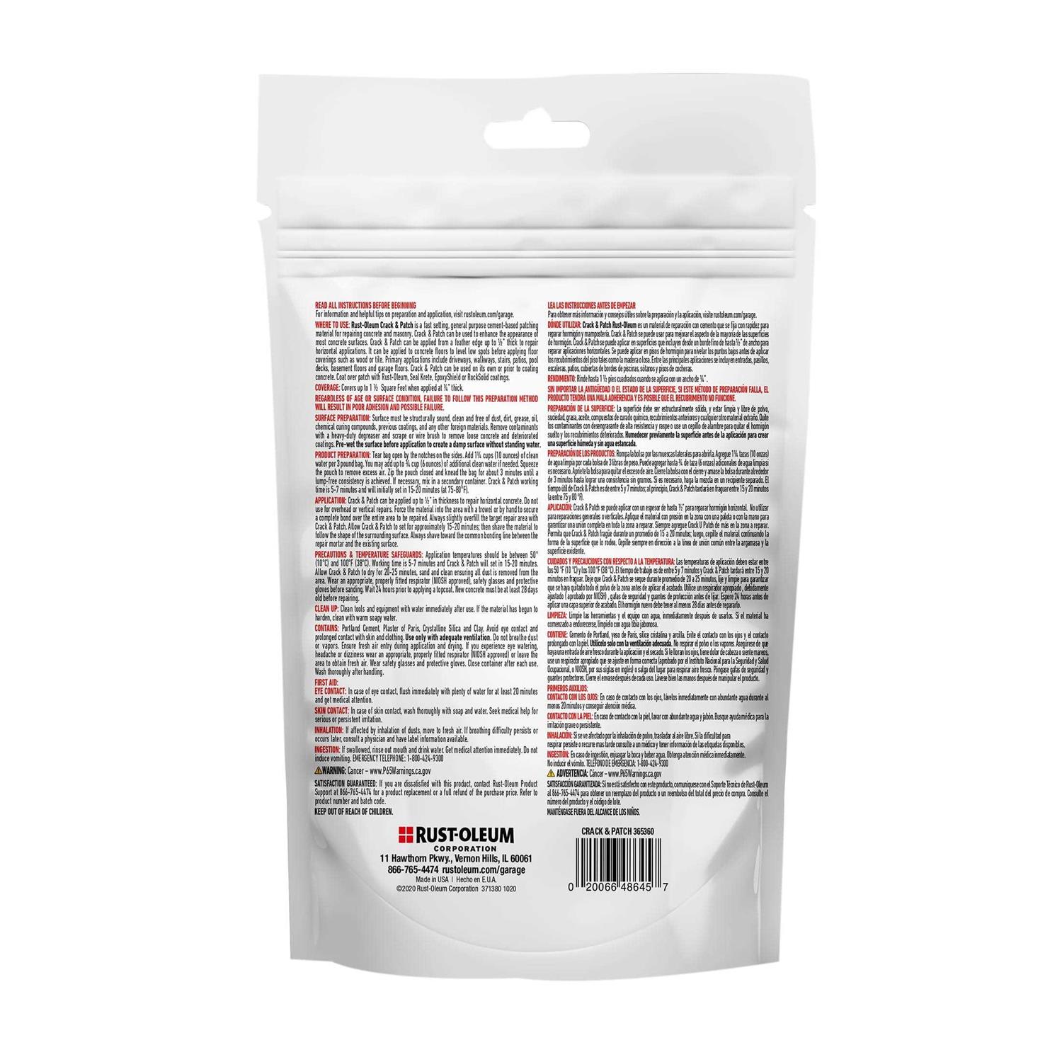 Rust-Oleum Concrete Patch & Repair - Zenithce
