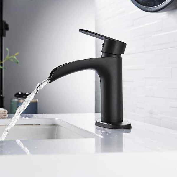 Forious Kitchen Faucet with Pull Down Sprayer Brushed Nickel High Arc Single Handle Kitchen Sink Faucet with Deck Plate - Zenithce
