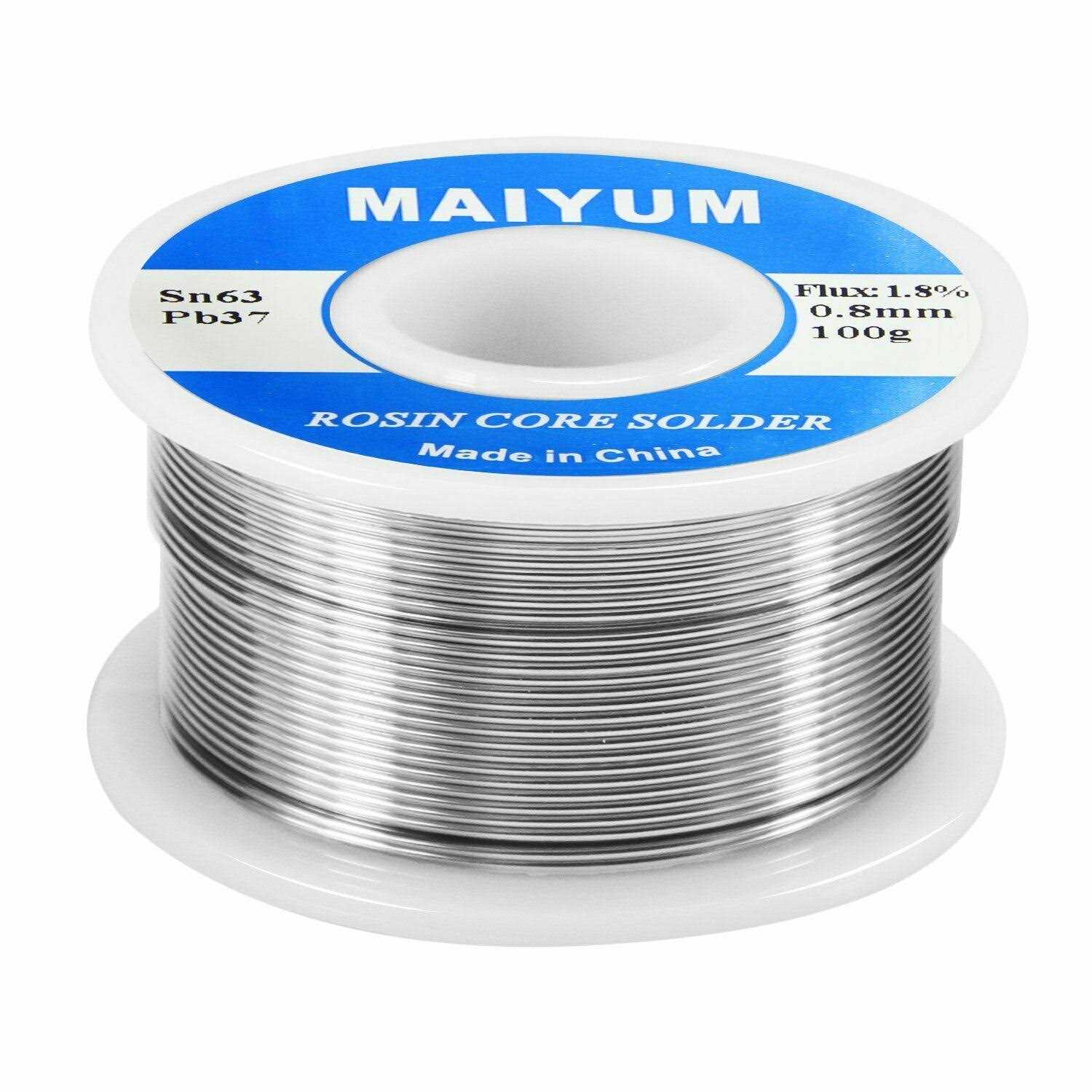 Maiyum 63-37 Tin Lead Rosin Core Solder Wire for Electrical Soldering - Zenithce