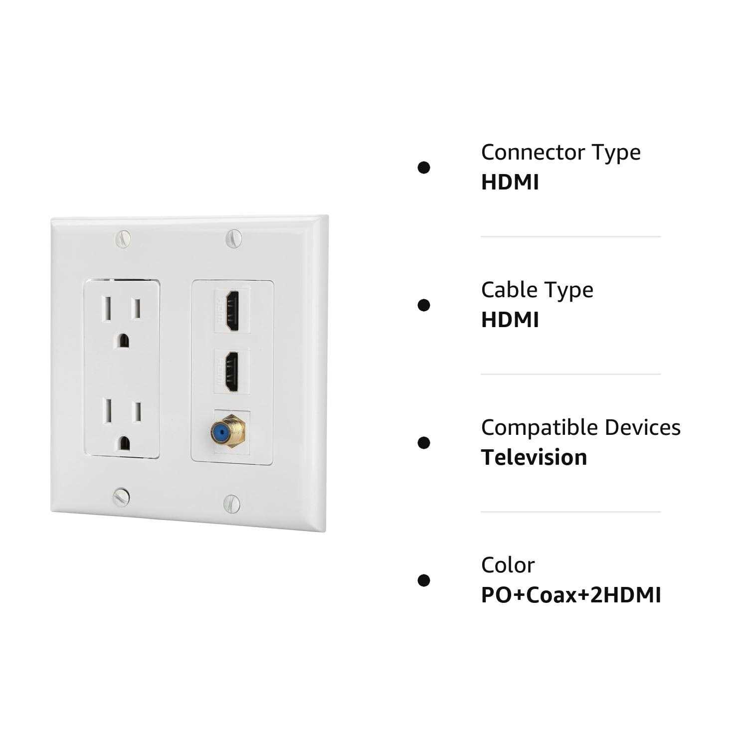 Ibl-15a Power Outlet 2 Port Hdmi 1 - Zenithce