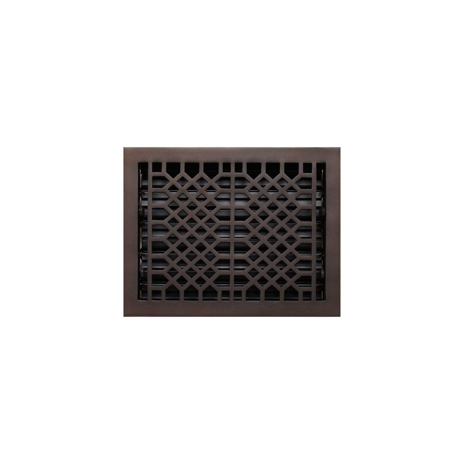 Signature Hardware Antique Style Brass Floor Register - Zenithce