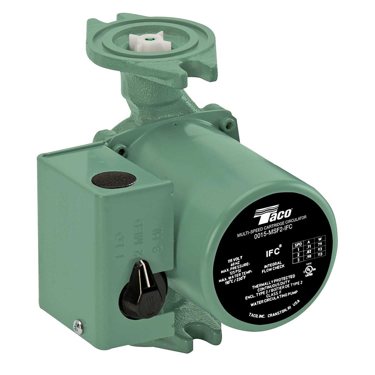 Taco 0014-F1 Cast Iron Circulator Pump - Zenithce