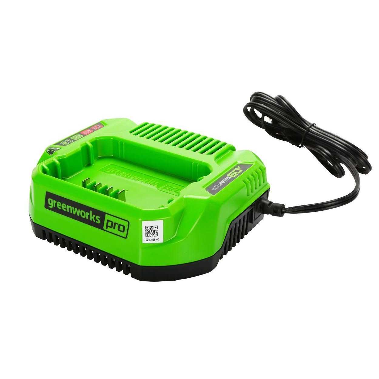 Greenworks 40V Lithium Ion Battery Charger 29482 - Zenithce