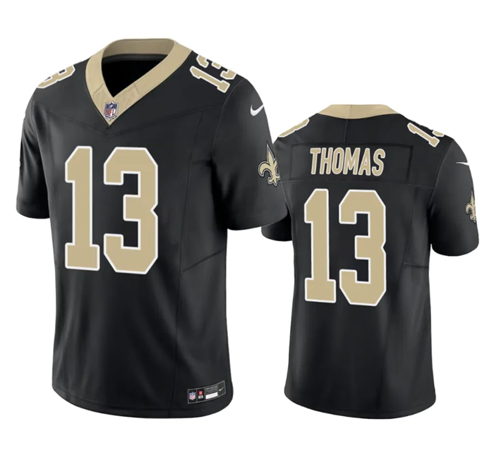 New Orleans Saints #13 Michael Thomas Black 2023 F.U.S.E. Vapor Untouchable Limited Stitched Jersey - Zenithce