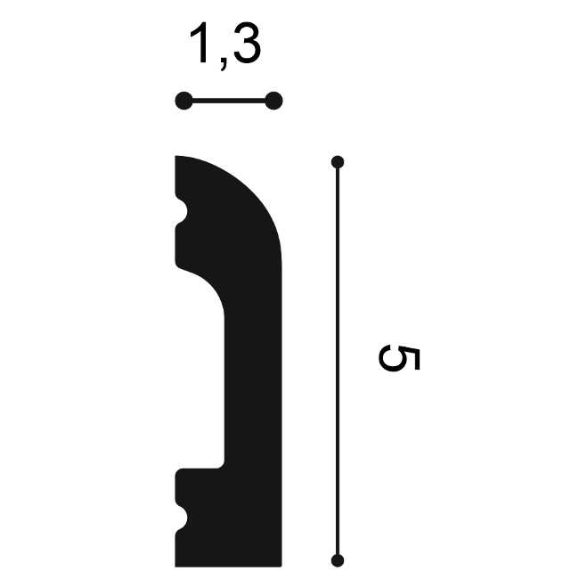 Orac Decor Axxent Crown Molding CX176 - Zenithce