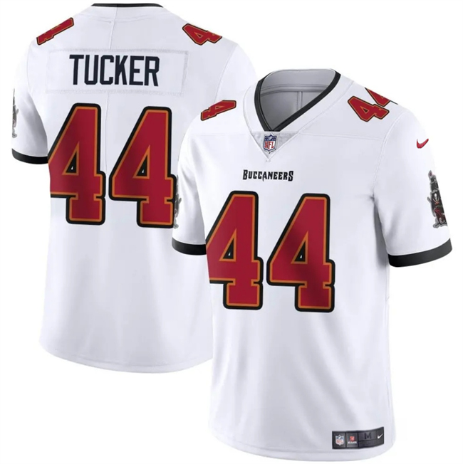 Tampa Bay Buccaneers #44 Sean Tucker White Vapor Limited Stitched Jersey - Zenithce