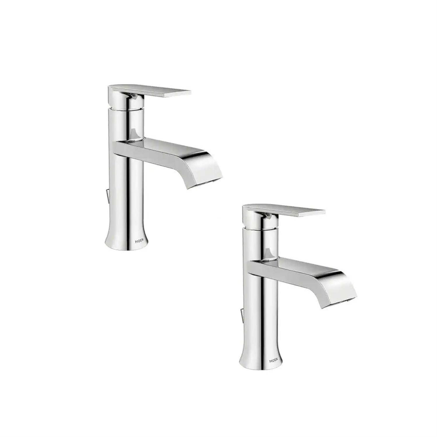 Moen Genta Single Hole Single-Handle Bathroom Faucet - Zenithce