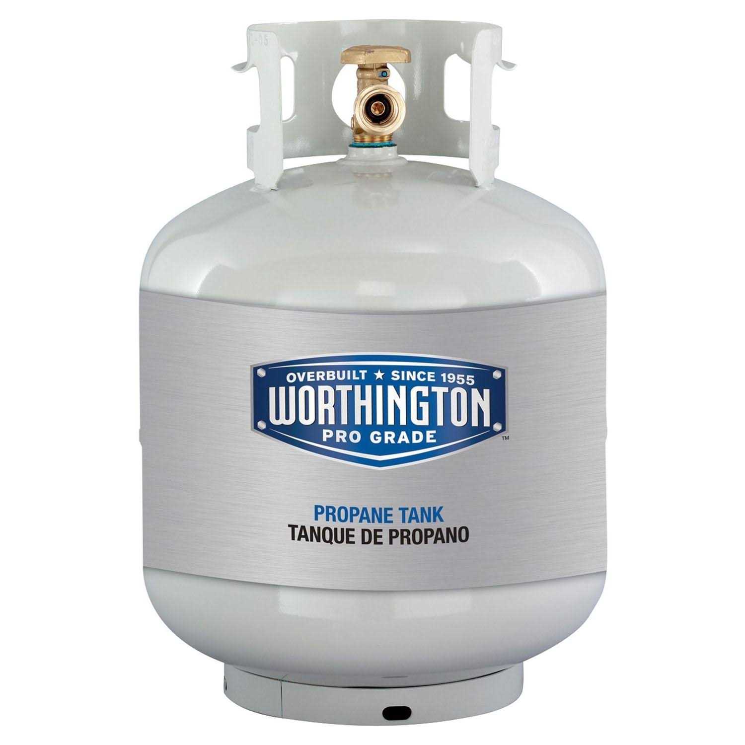Worthington Cylinders 281165 Vertical Portable Steel LP Tank Cylinders - Zenithce