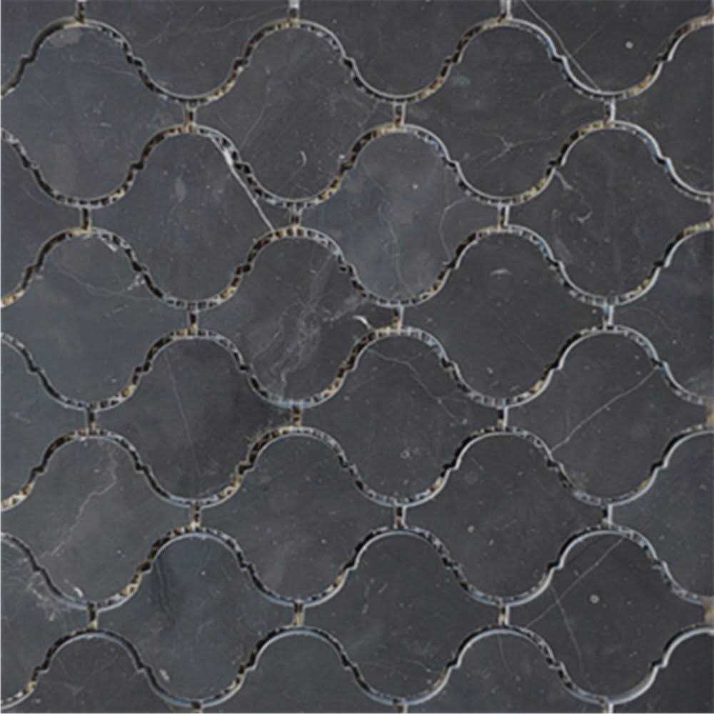 Marble Online Arabesque Marble Baroque Lantern Mosaic Tile - Zenithce