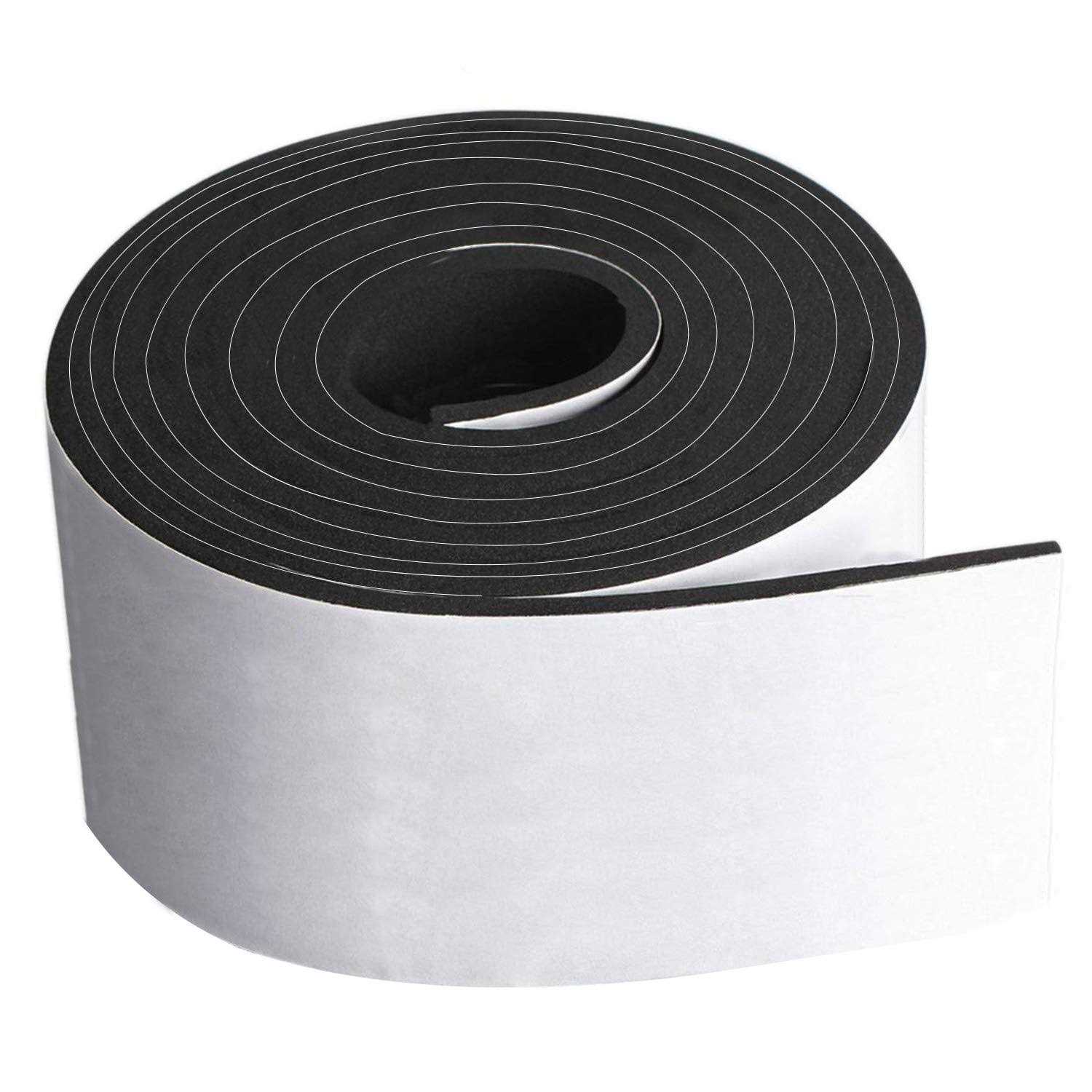 Dualplex Adhesive V Shape Weather Stripping Weatherstrip Flex Seal Strip Foam Door Frame Insulation Side Jamb Bottom Groove Gap Filler Soundproof V - Zenithce