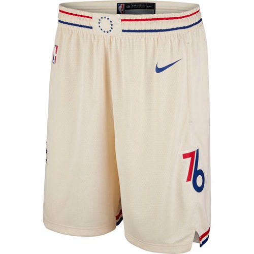 Philadelphia 76ers Cream City Edition Swingman Shorts - Zenithce