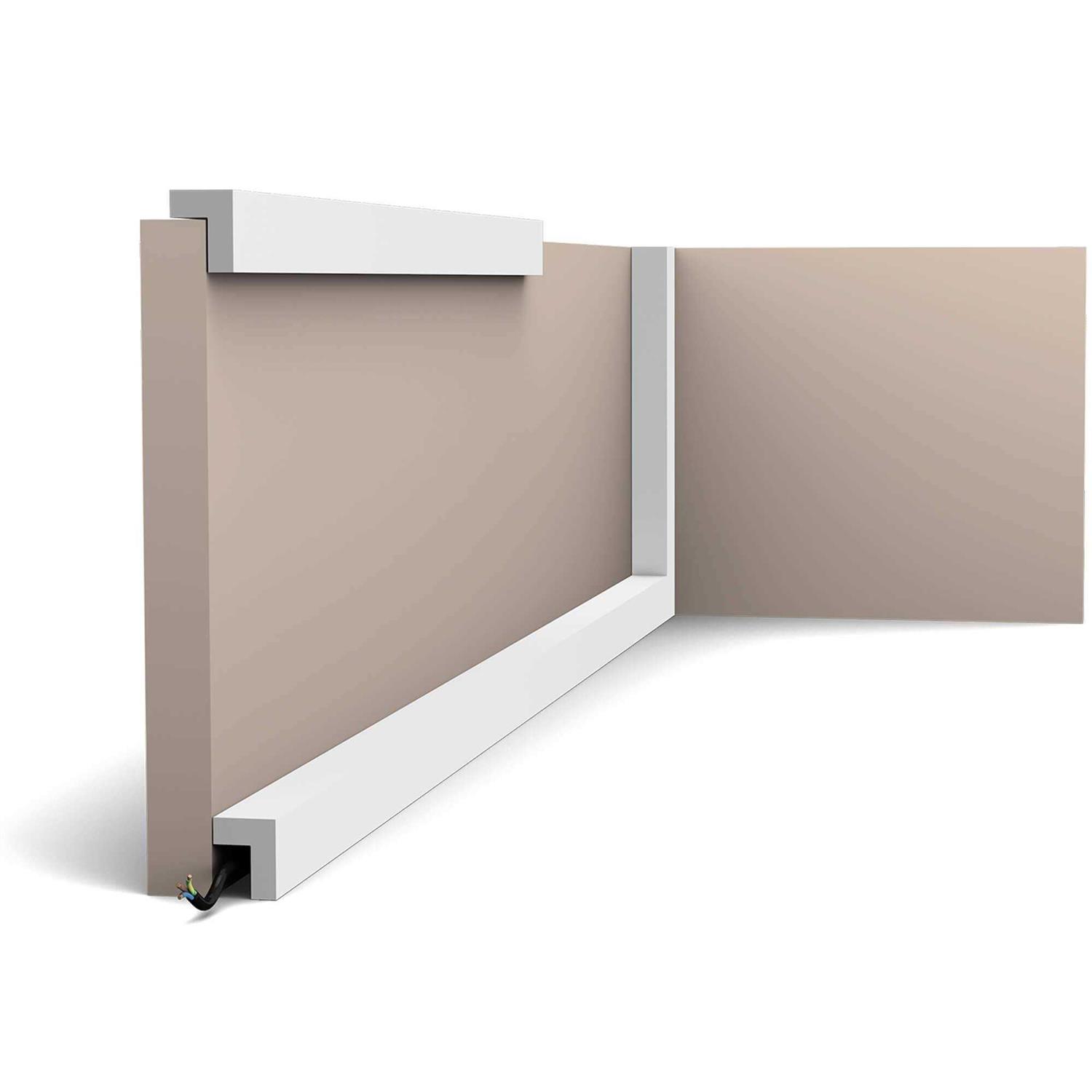 Orac Decor Orac Crown Moulding 3-1/8-in x 78-in Primed Polystyrene Crown Moulding - Zenithce