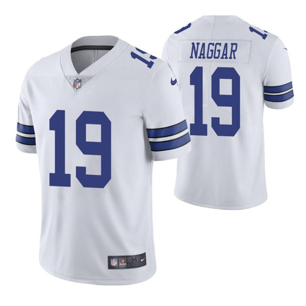 Dallas Cowboys #19 Chris Naggar White Vapor Limited Stitched Jersey - Zenithce