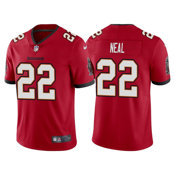 Tampa Bay Buccaneers #22 Keanu Neal Red Vapor Untouchable Limited Stitched Jersey - Zenithce