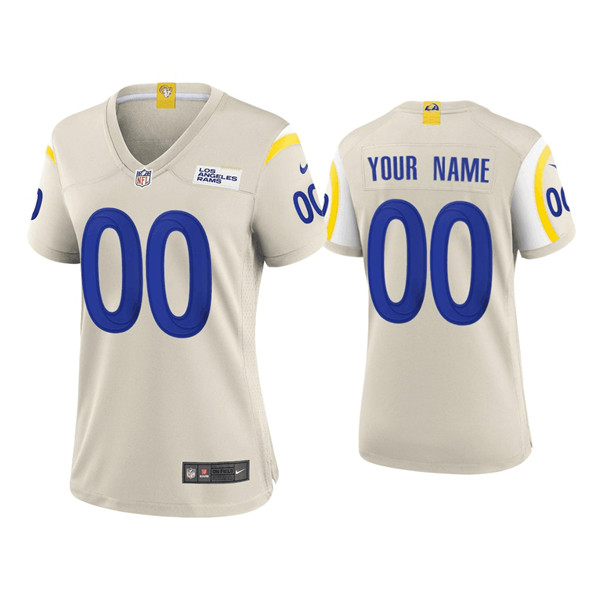 Women's Rams ACTIVE PLAYER Bone Limited Stitched NFL Jersey - Zenithce
