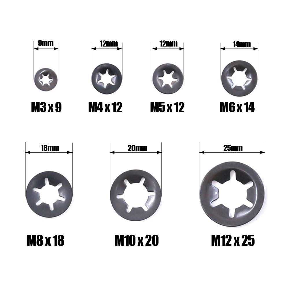 Glarks 20Pcs 304 Stainless Steel Adjustable Range Worm Gear Hose Clamps Assortment Kit - Zenithce