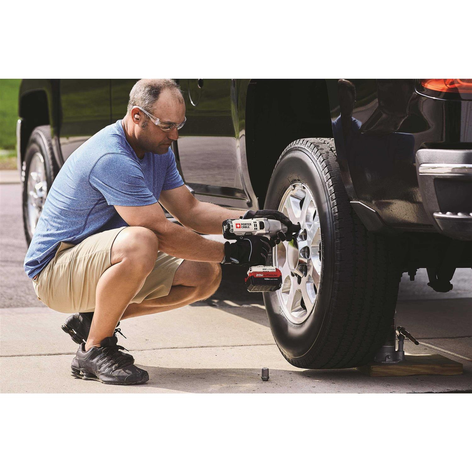 Porter Cable Cordless Impact Wrench 20V PCC740B - Zenithce