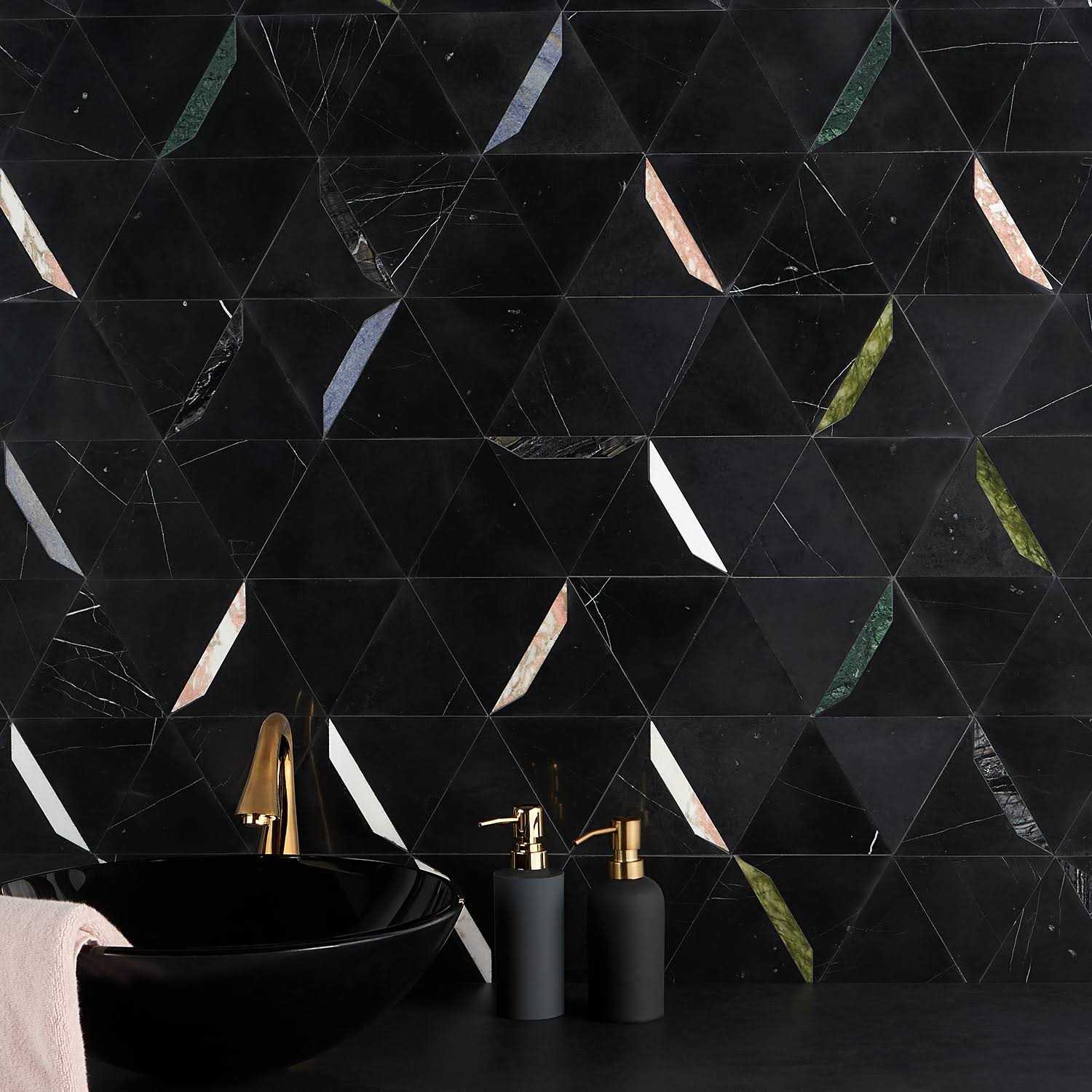 Zandara 5 x 6 Marble Novelty Mosaic Wall & Floor Tile Ivy Hill Tile - Zenithce
