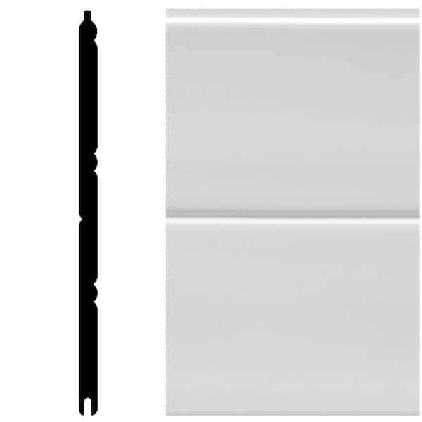 House of Fara White Vinyl Reversible Interior/Exterior - Zenithce