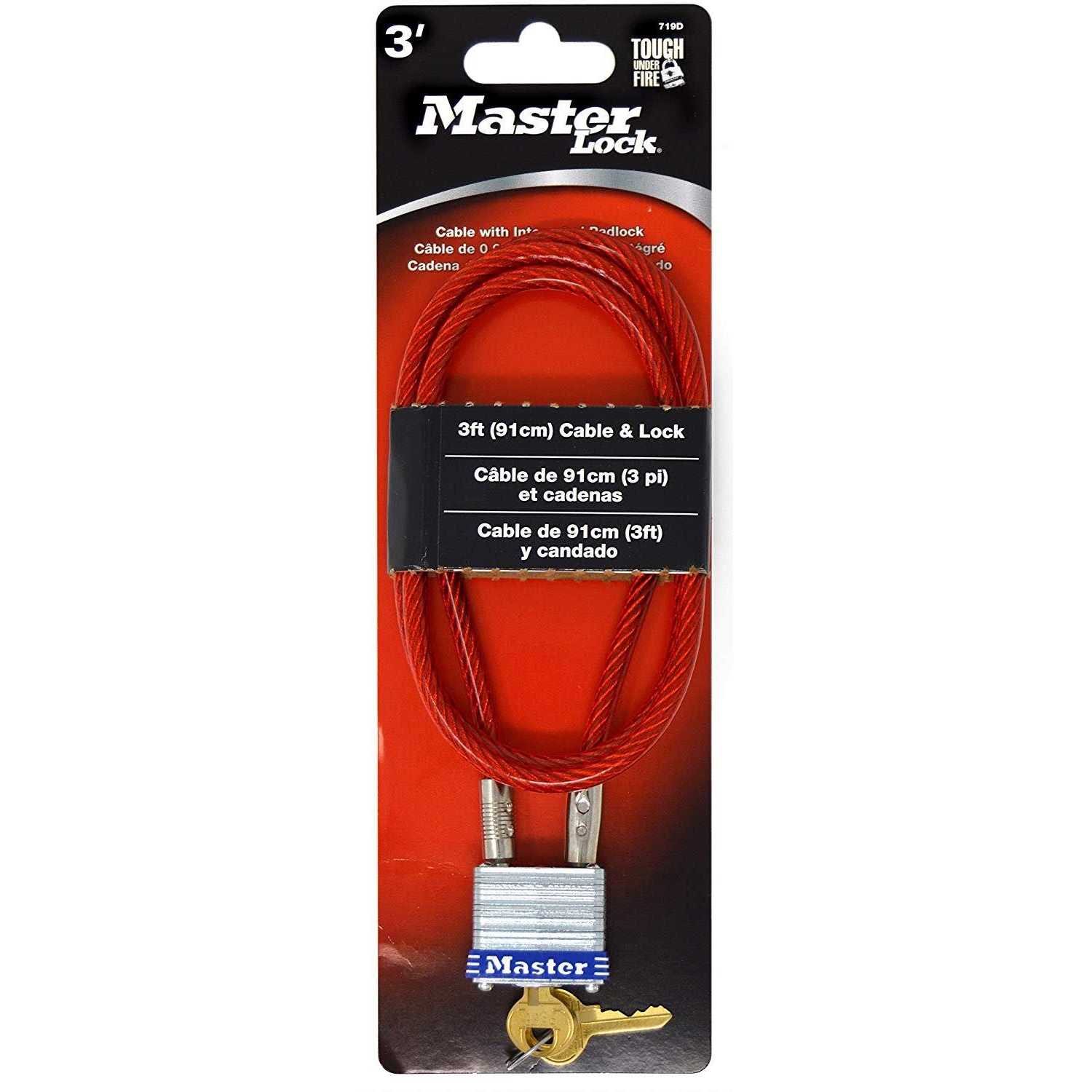 Master Lock Cable - Zenithce