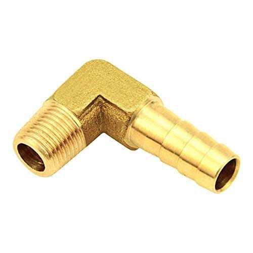 Joywayus Hose Fitting,90 Degree Elbow,5/16 Barb x 1/8 NPT Male - Zenithce