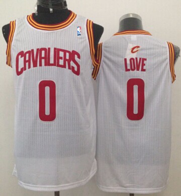 Cleveland Cavaliers #0 Kevin Love White Swingman Jersey - Zenithce