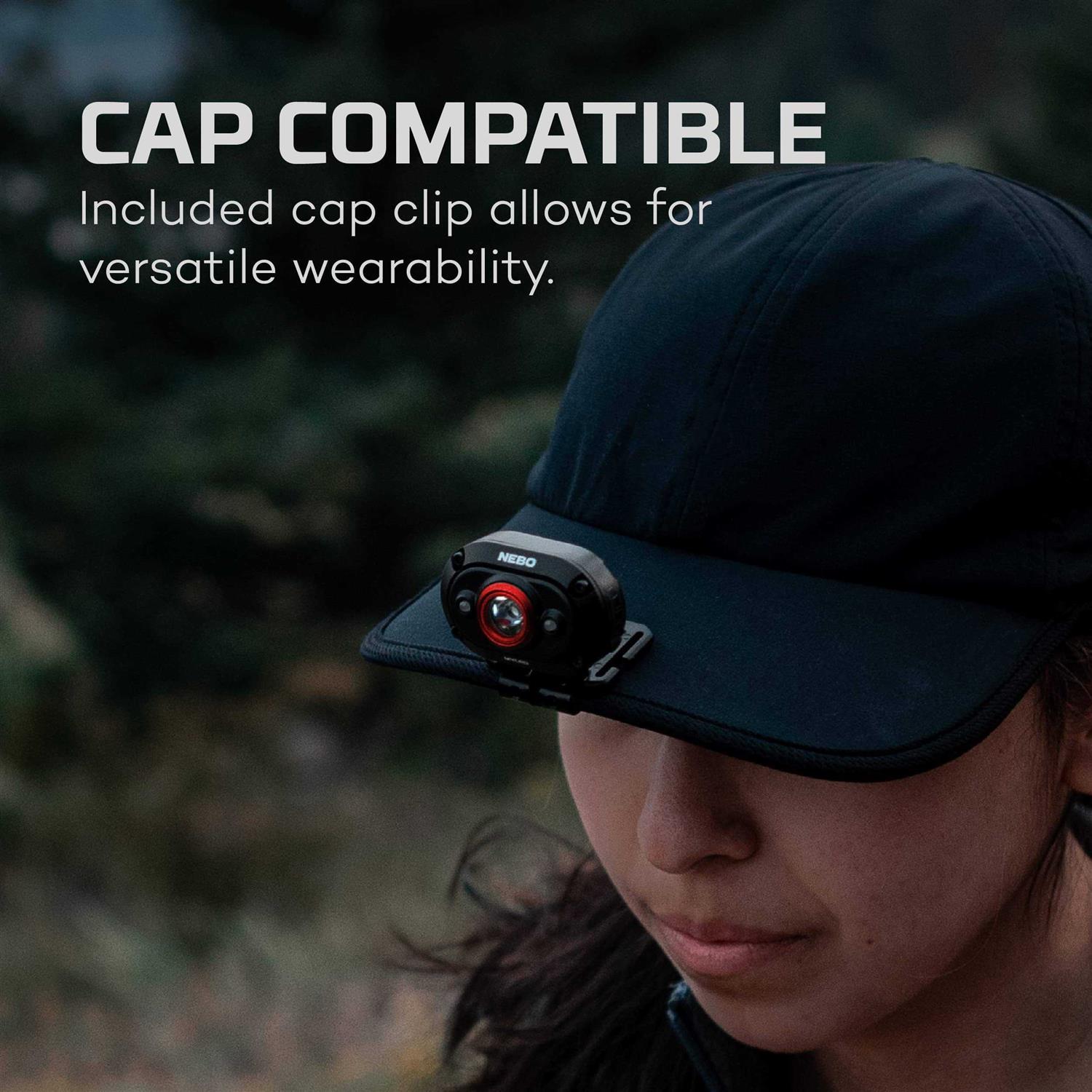 Nebo Mycro Headlamp and Cap Light - Zenithce