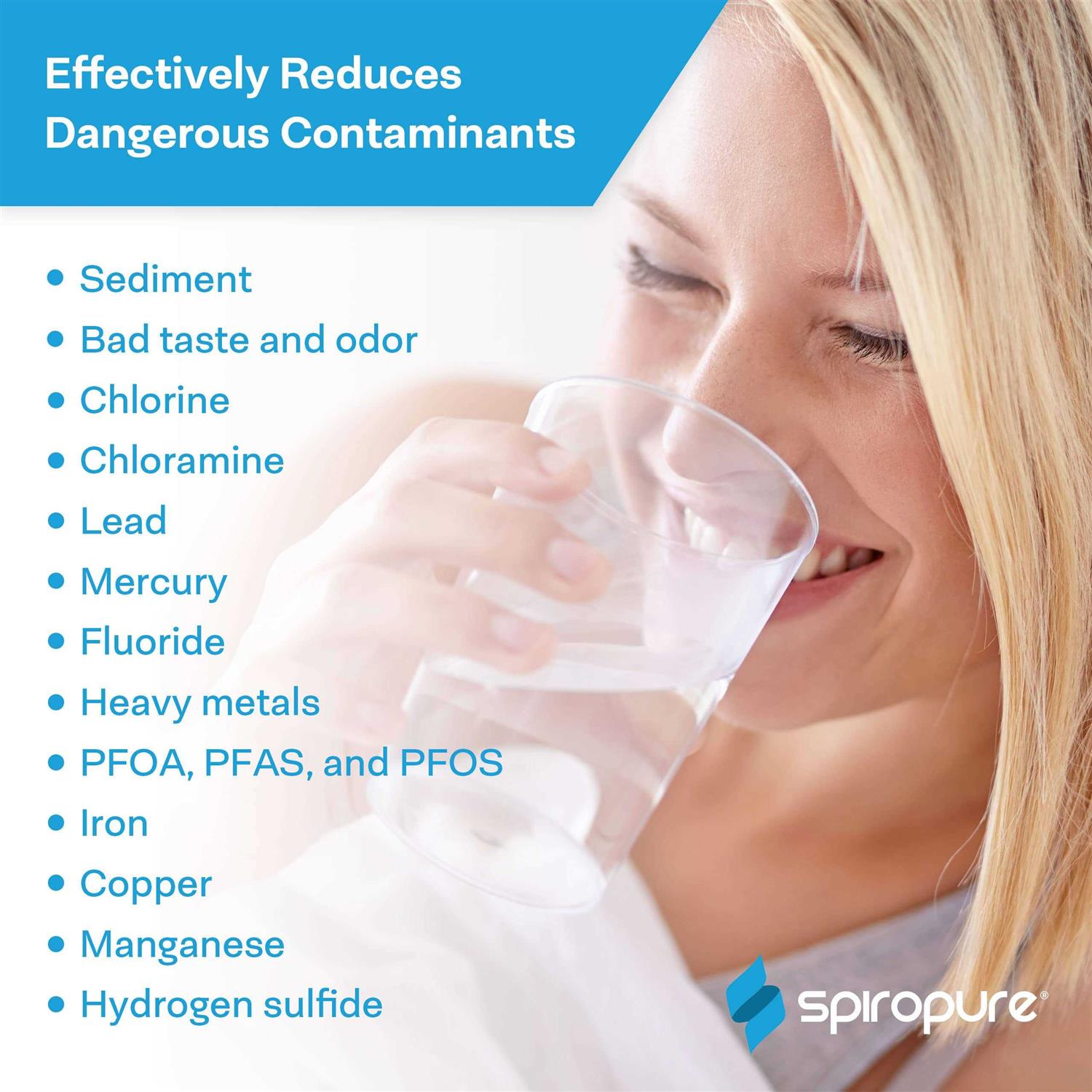 SpiroPure 20×2.5 inch Melt Blown Polypropylene Water Filter - Zenithce