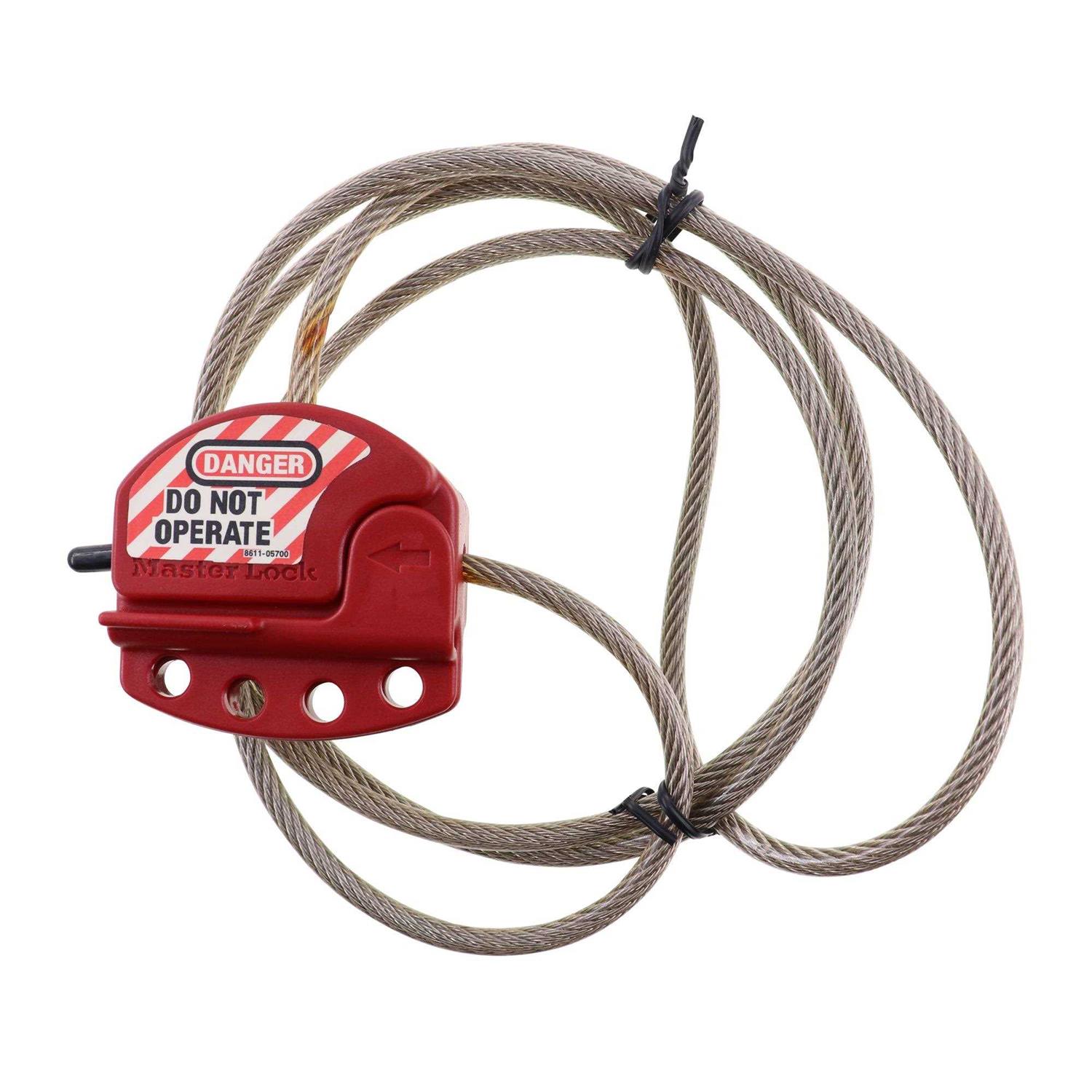 Master Lock Adjustable Cable Lockout S806 - Zenithce