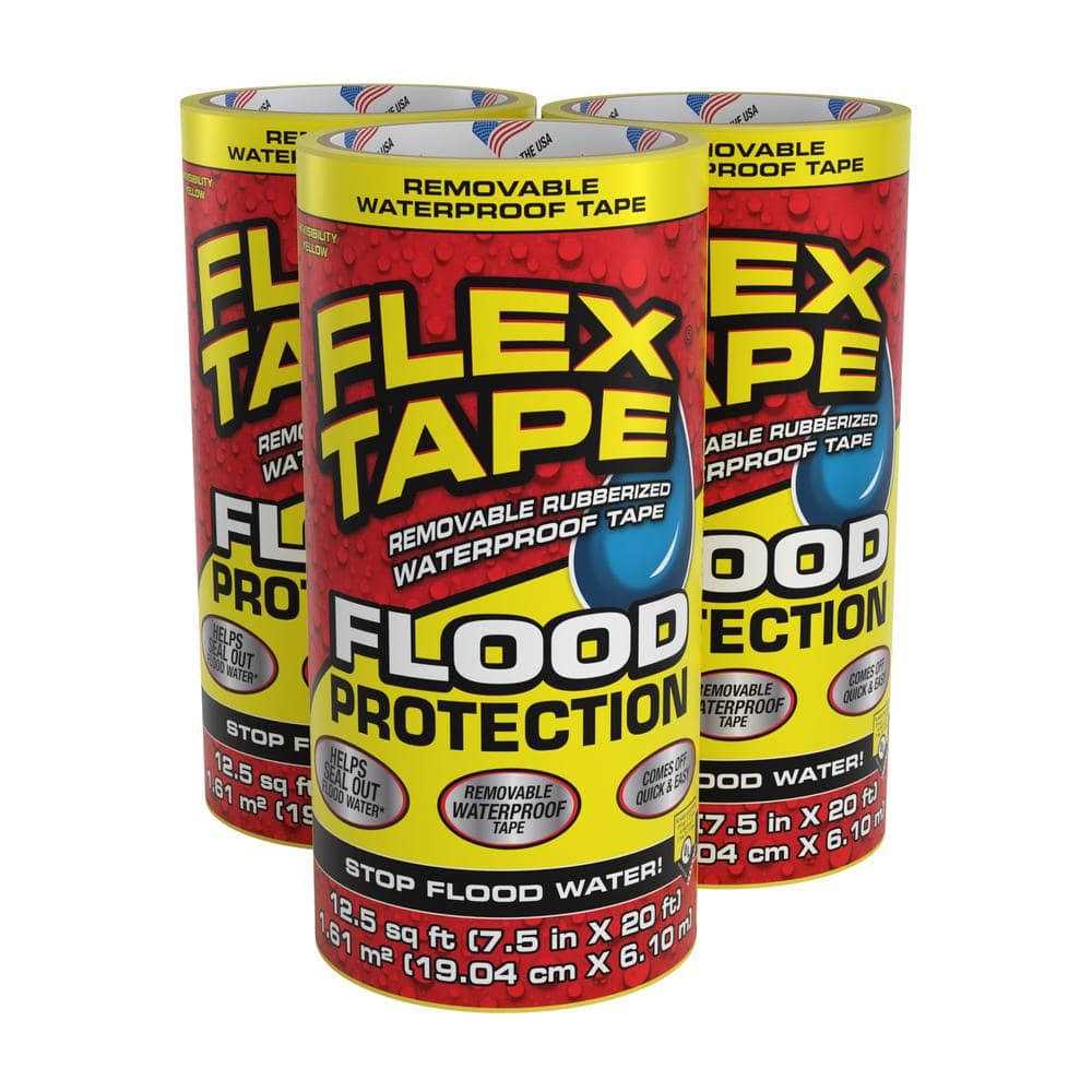 Flex Tape Flood Protection 20 RTSYELR0420 - Zenithce