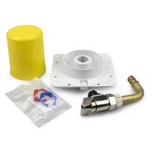 Sioux Chief 698-A11-XR 1/2 F1807 PEX Inlet x 3/8 OD Compression Outlet OmniPanel Dual Valve Access Panel - Zenithce