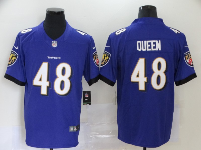 Baltimore Ravens #48 Patrick Queen Purple Vapor Untouchable Limited Jersey - Zenithce
