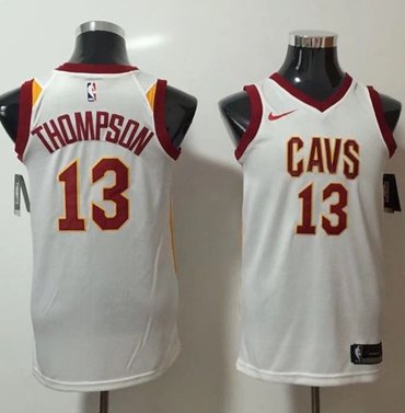 Cleveland Cavaliers #13 Tristan Thompson White Swingman Association Edition Jersey - Zenithce