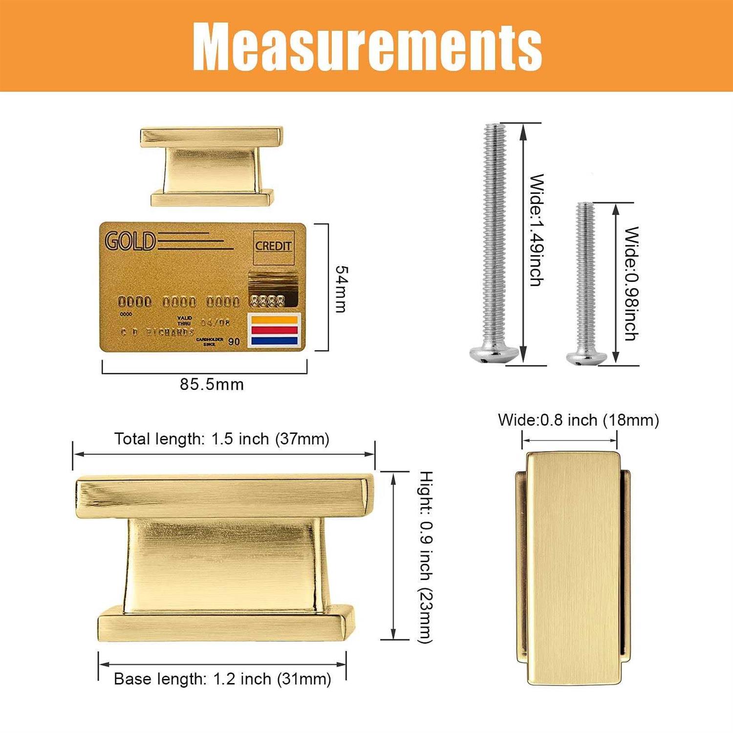 VEHCIL 10 Pack Brushed Nickel Cabinet Pulls,5 Inch Kitchen Cabinet Handles - Zenithce