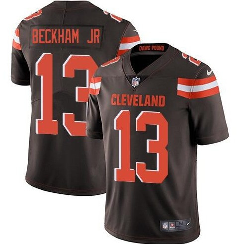 Cleveland Browns #13 Odell Beckham Jr. Brown Vapor Untouchable Limited Stitched Jersey - Zenithce