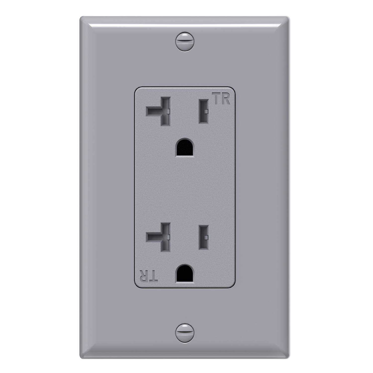 WEBANG Decorator Electrical Wall Outlet Tamper-Resistant Duplex Receptacle - Zenithce