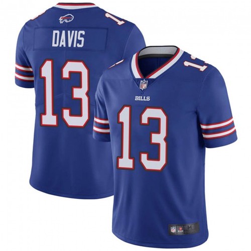 Buffalo Bills #13 Gabriel Davis Blue Vapor Untouchable Limited Stitched Jersey - Zenithce