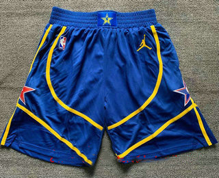 Blue 2021 All-Star Eastern Conference Stitched Shorts - Zenithce