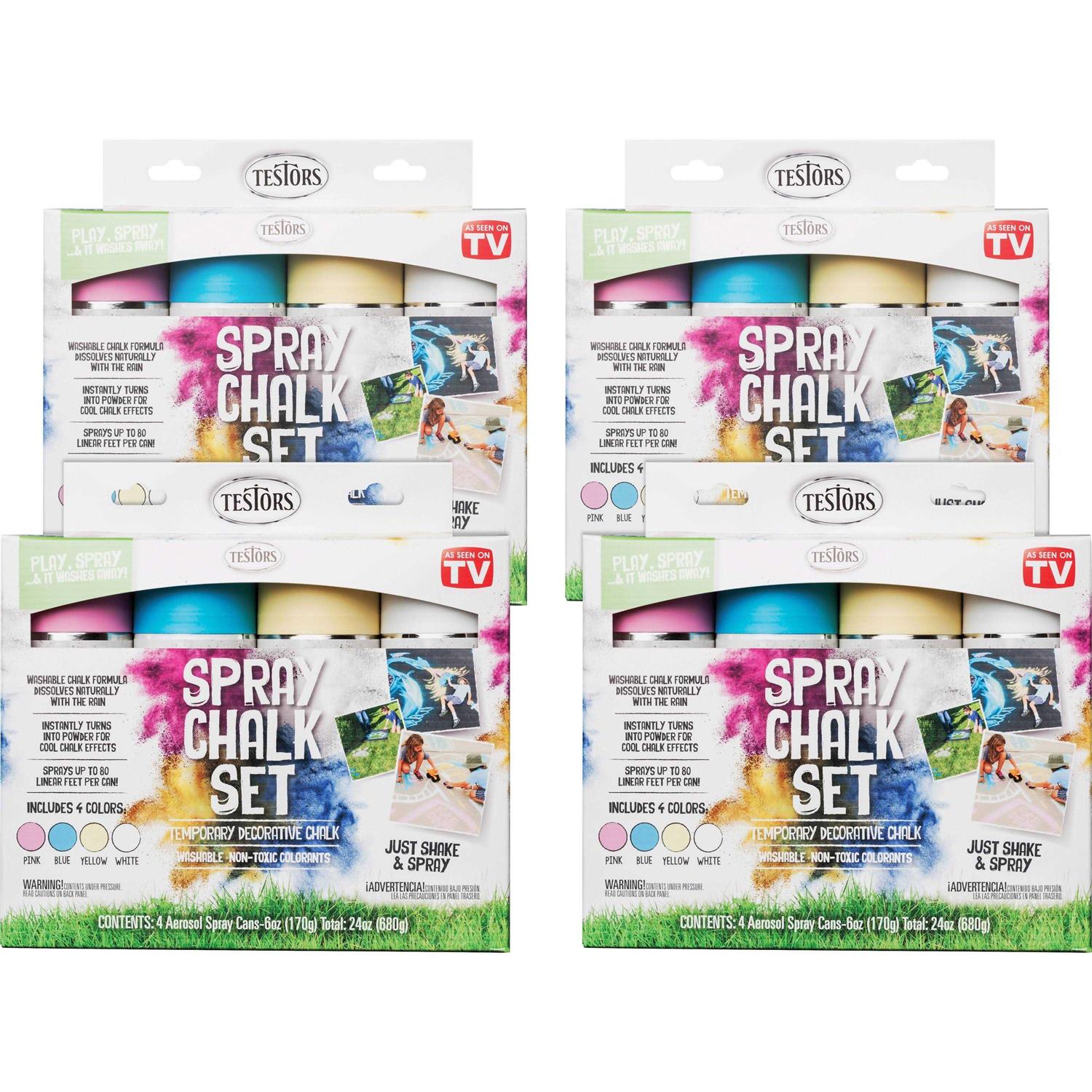 Testors Spray Chalk Set - Zenithce