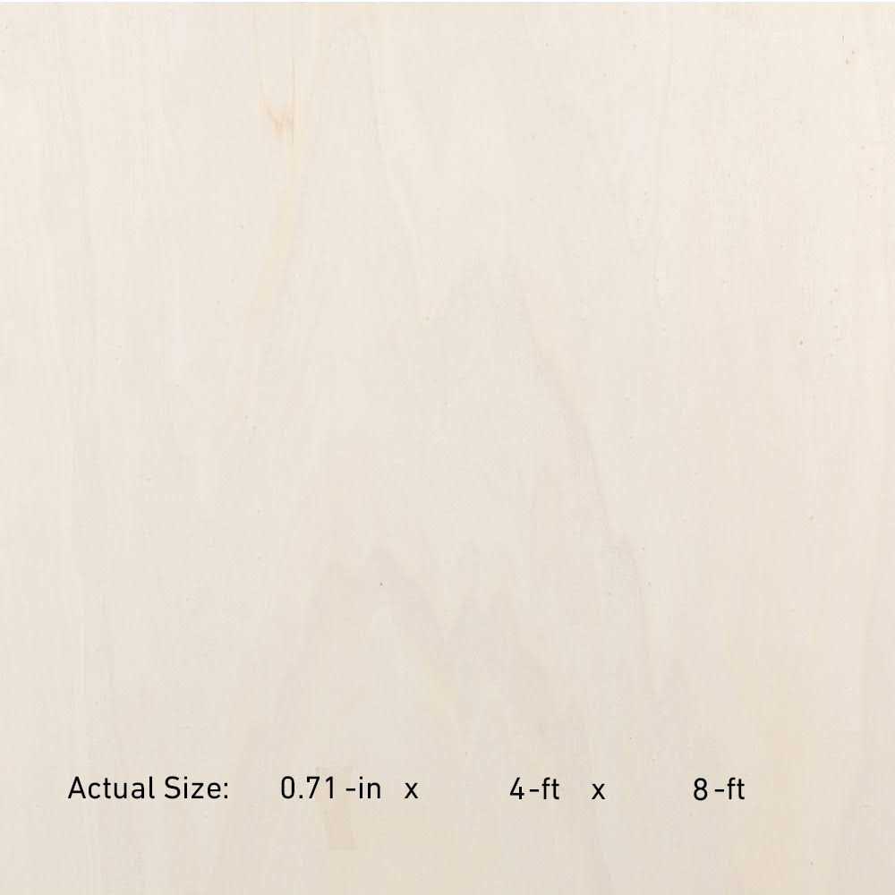 Lowe’s 3/4-in x 4-ft x 8-ft Maple Sanded Plywood PLY-06-00312 - Zenithce