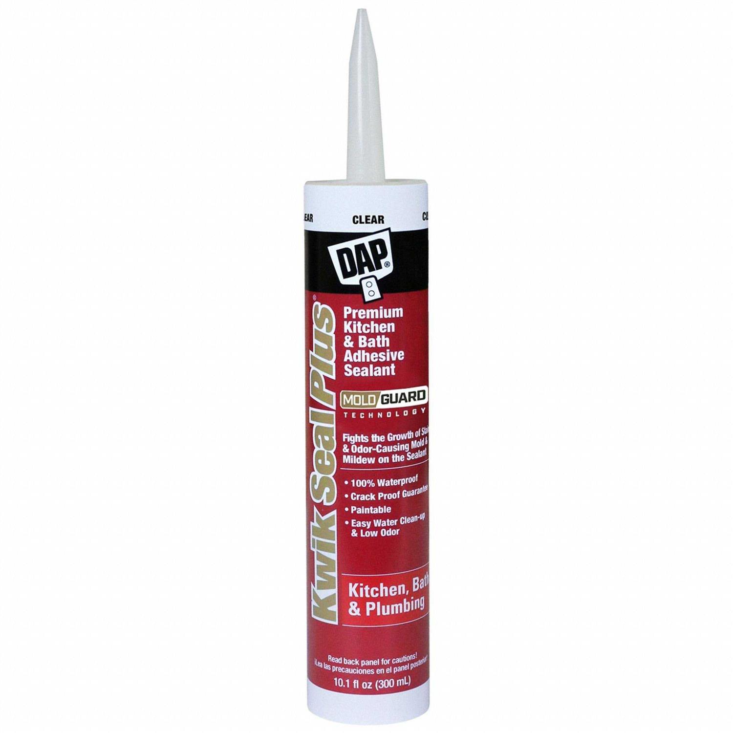 Dap Kwik Seal Plus Kitchen Bath Adhesive Caulk - Zenithce