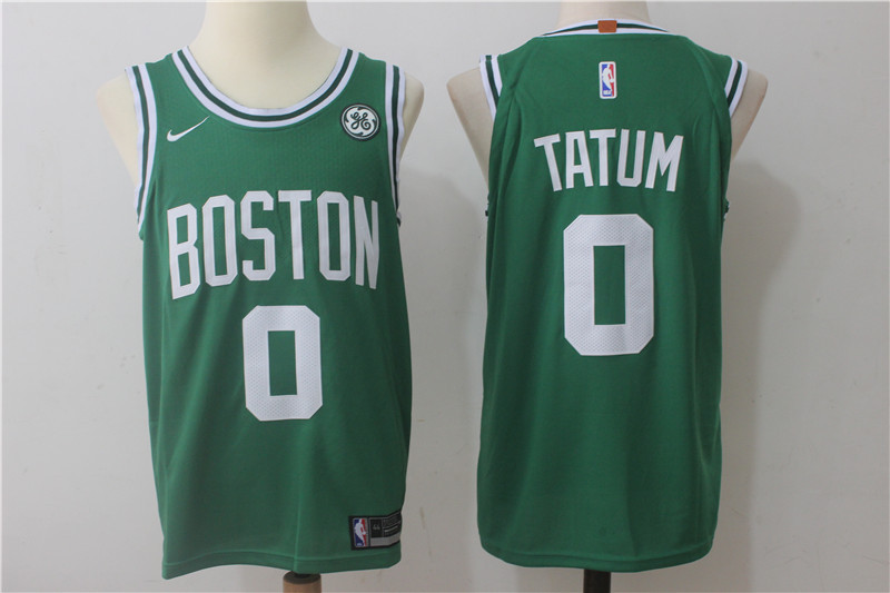 Boston Celtics #0 Jayson Tatum Green 2017-2018 Swingman Stitched Jersey - Zenithce