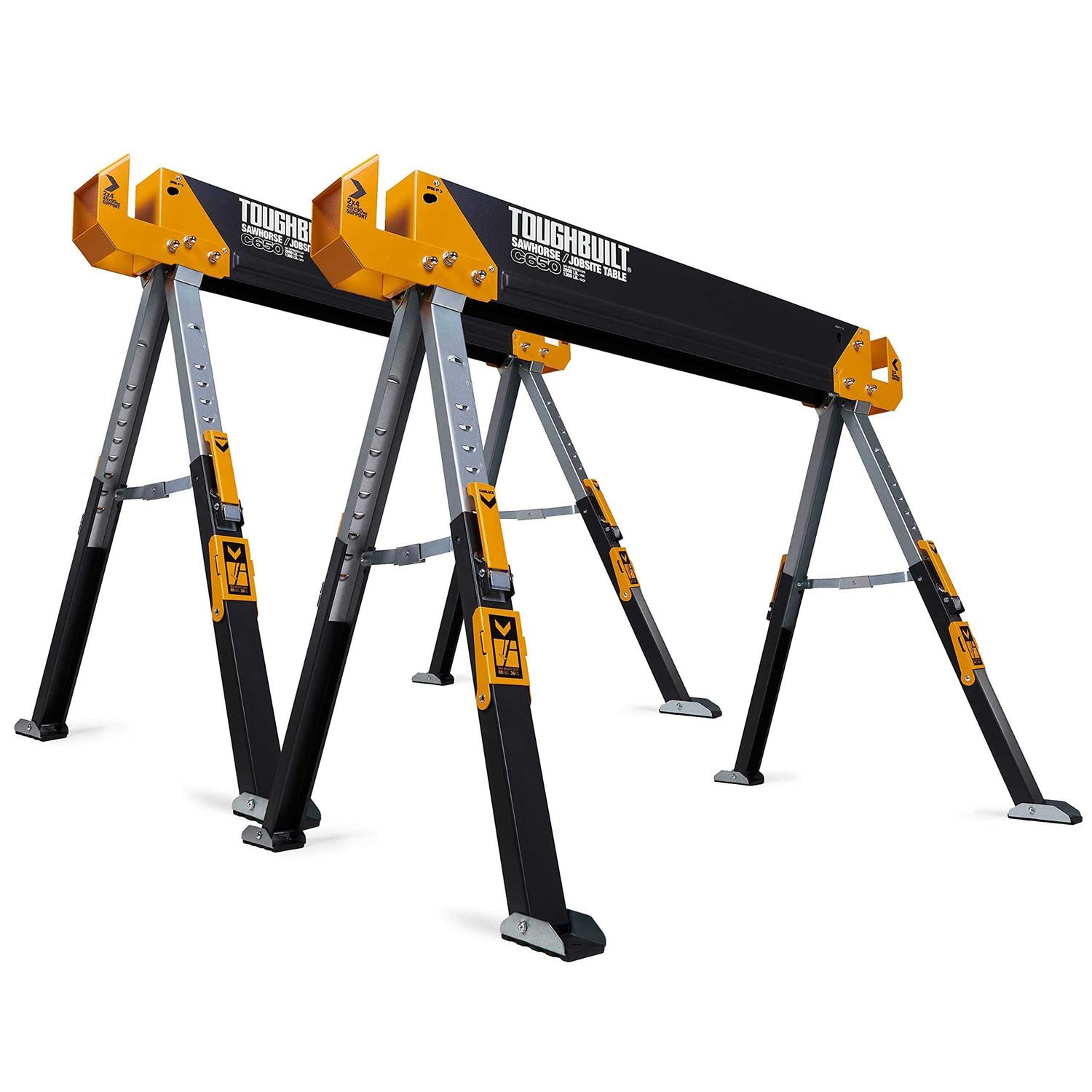 Toughbuilt C650 Sawhorse/Jobsite Table TB-C650-0BES - Zenithce