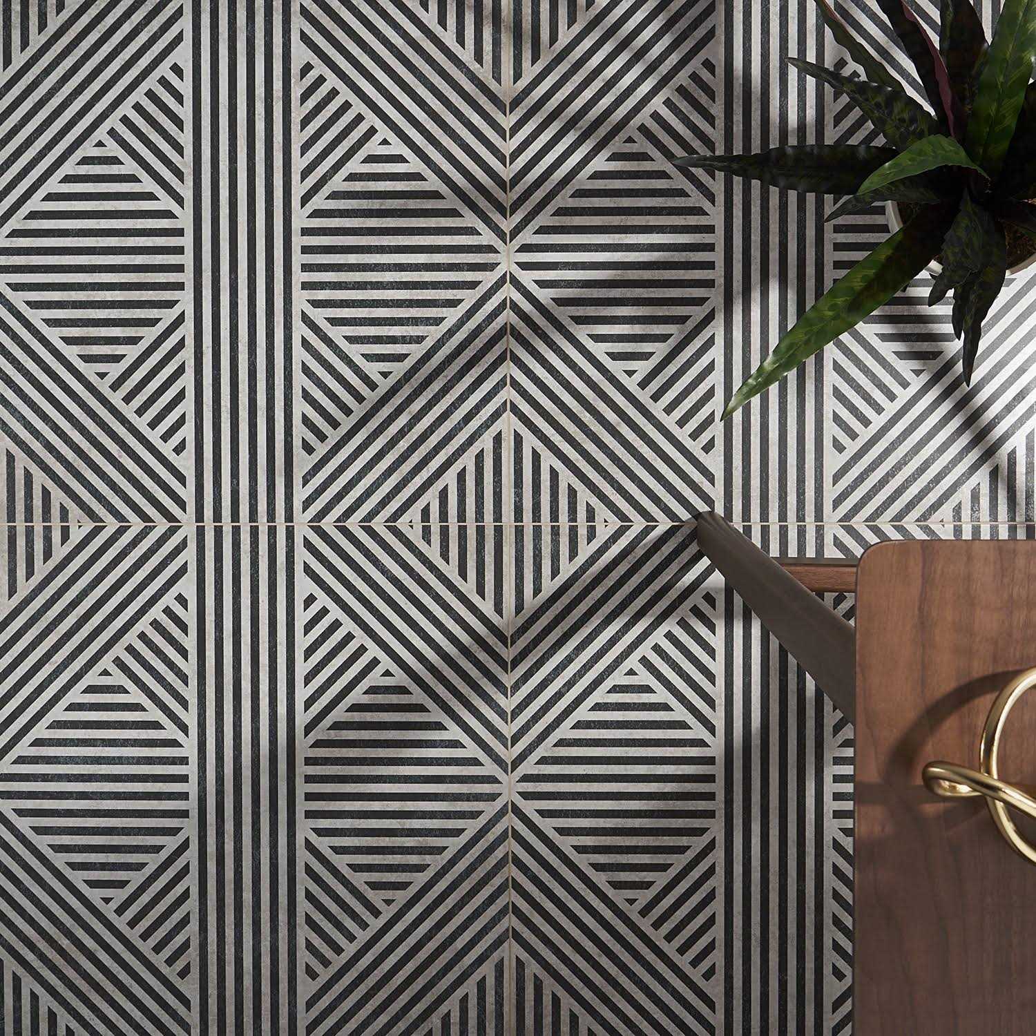 Ivy Hill Tile Black Matte Porcelain Floor and Wall Tile - Zenithce